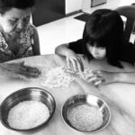 Which grain goes where? Preparing for making Bak Chang